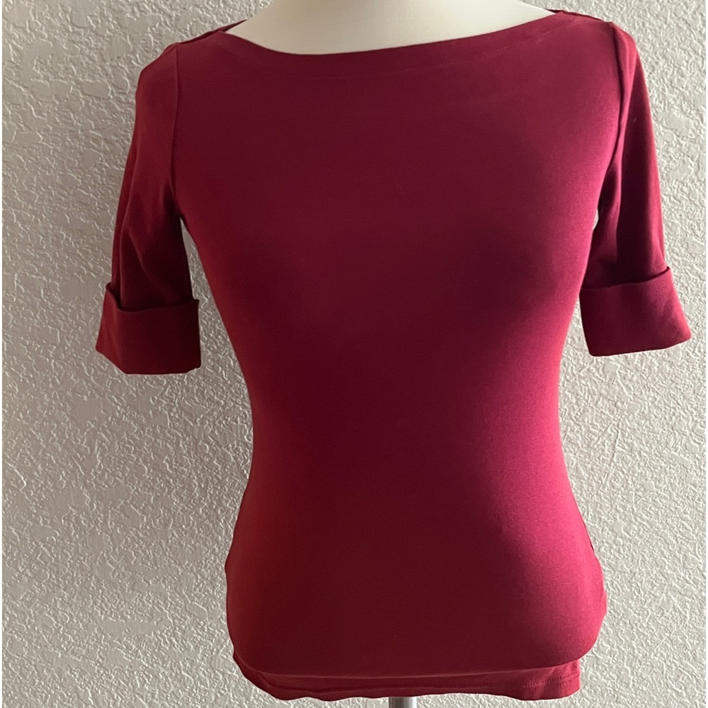 Ralph Lauren boat neck top, new without tags